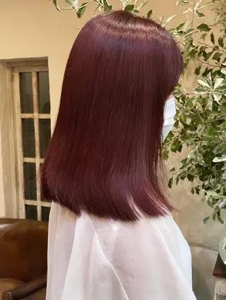 セミロング 🤍 akaneのヘアスタイル