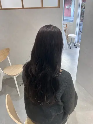ロング Mao 🎀bob Oliveカラー🌿のヘアスタイル