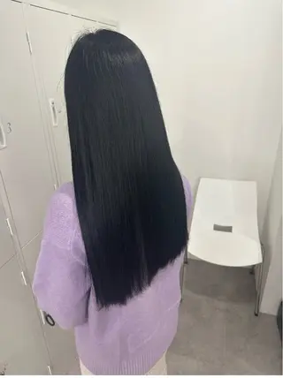 ロング 🫧とぅるん艶髪🫧 透明感カラー×猿渡のヘアスタイル
