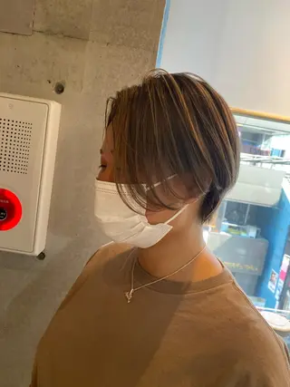 ショート 西山 恵太郎のヘアスタイル