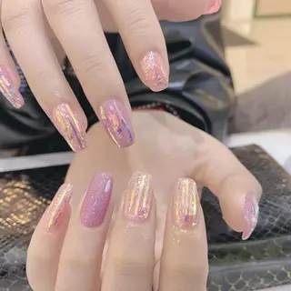 ネイル 🦋ネイルサロン ブラン🌈ゆりのネイルデザイン
