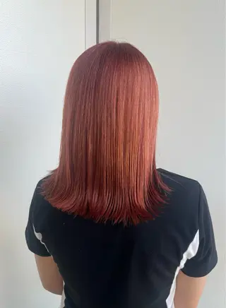 カラー reuna rikoのヘアスタイル