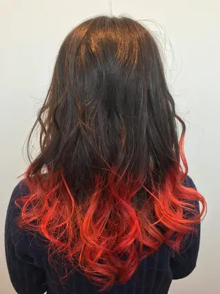 ロング カラー 黒木 健悟のヘアスタイル