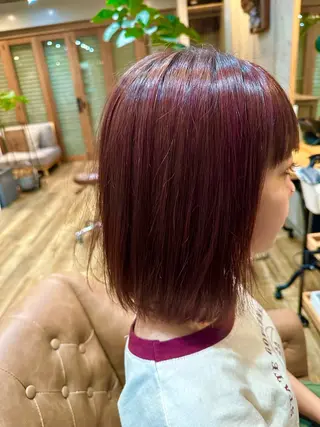 カラー 🫧MANA🫧縮毛 矯正モデル募集中🧡のヘアスタイル