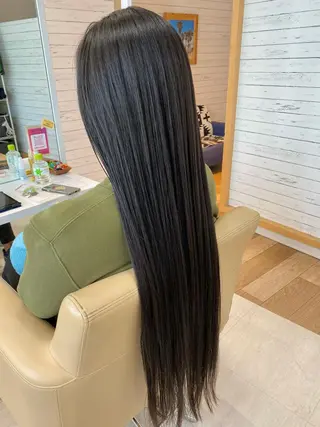 ロング 荒木 たけるのヘアスタイル