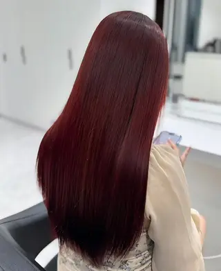 カラー 🍒renka🍒 ボブ/ショート/暖色のヘアスタイル