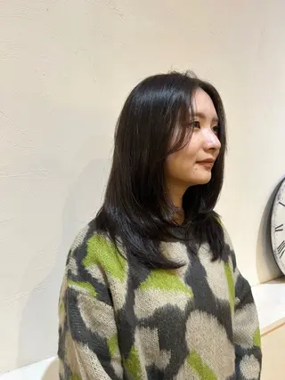 ミディアム 【SET-UP】高橋 海輝のヘアスタイル