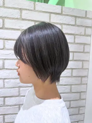 ロング カラー 髪質改善ストレート インナーカラーハズキのヘアスタイル