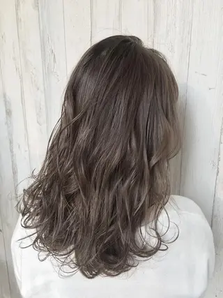 ロング カラー 心斎橋韓国ボブ 好原良真のヘアスタイル
