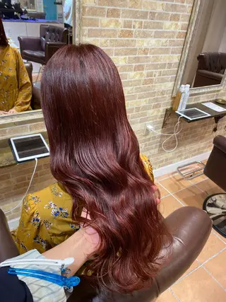 カラー 韓国系レイヤー特化 hiroのヘアスタイル
