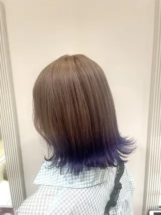ミディアム カラー 【史上最高】口コミ No.1/ナツキのヘアスタイル