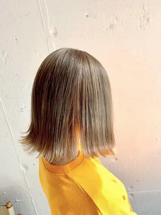 ミディアム カラー 💛丁寧さNo.🥇 🧸片山智裕💛のヘアスタイル