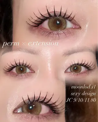 マツエク・マツパ ELRe Hiroeのマツエク・マツパデザイン