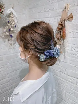 ヘアアレンジ 伊藤 栄子のヘアスタイル