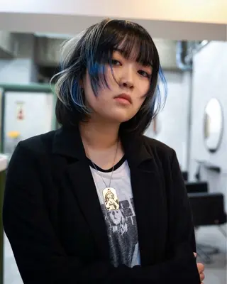 カラー airi໒꒱·ﾟ /デザインカラーのヘアスタイル