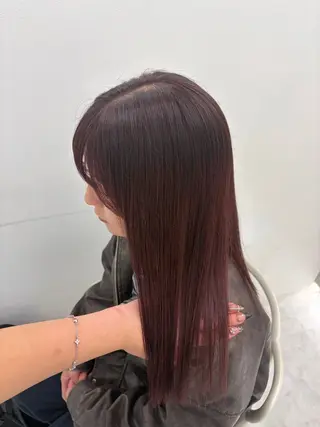 ロング カラー 透明感うる艶カラー 🤍MANAMIのヘアスタイル