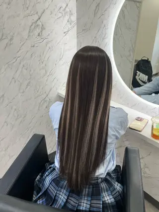 ロング 🐈‍⬛ララモアナ yuri🐈‍⬛のヘアスタイル