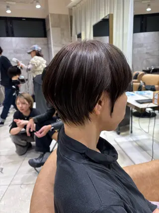 ショート 大人ショート特化/ カットモデル/表参道のヘアスタイル