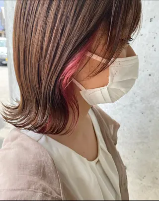 ショート カラー フリーランス美容師 MIZUKIのヘアスタイル