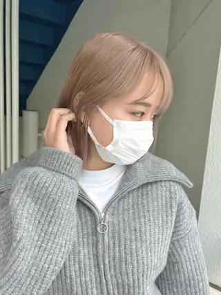 ショート 🌿似合わせ透明感 カラー松本朋幸🌿のヘアスタイル