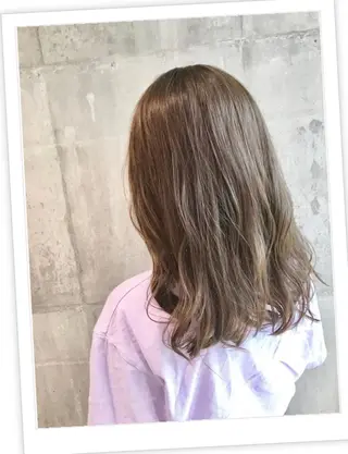 セミロング カラー パーマ ヘアアレンジ メンズ キッズ ネイル マツエク・マツパ EnBlesS西宮 マンツーマン神道有基のヘアスタイル