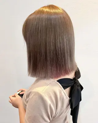 ミディアム カラー 𝘒𝘺𝘰𝘬𝘢 🌿のヘアスタイル