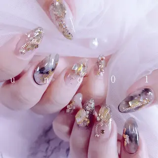 ネイル 梅田🦄中崎町🩵 u n o 0 1のネイルデザイン