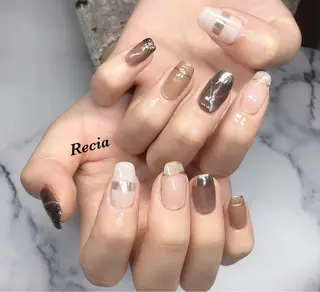 ロング カラー メンズ キッズ ネイル マツエク・マツパ 福田 加奈のネイルデザイン