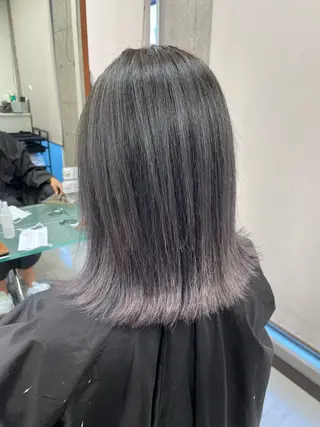 ミディアム カラー 色川 優斗《髪質改善》のヘアスタイル