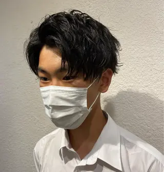 メンズ 柏メンズパーマ特化 蛯谷 晃裕のヘアスタイル