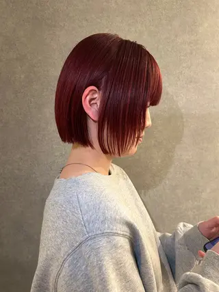 ショート カラー ウルフ/レイヤー /suzuhaのヘアスタイル