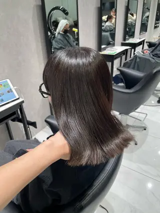 ミディアム 内藤 藍夏のヘアスタイル