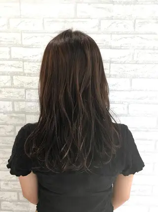 ミディアム カラー NYNY四條畷店 森 亮人のヘアスタイル
