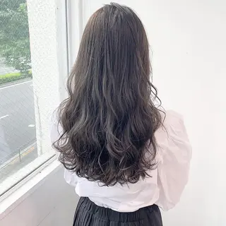 セミロング カラー 🏆ウルフ/レイヤー 指名No.1山口圭佑のヘアスタイル