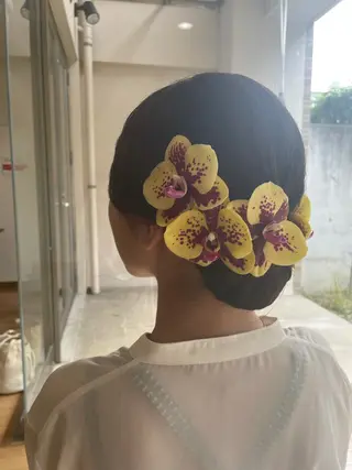 ヘアアレンジ ame eyelash&hairmake所属・大石 佳菜のマツエク・マツパデザイン
