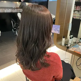 セミロング カラー 透明感カラー/ 寺田千雅子のヘアスタイル