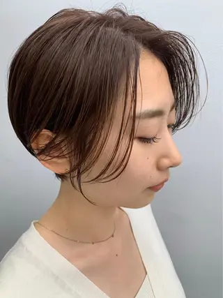 ショート カラー 河内 大慎のヘアスタイル