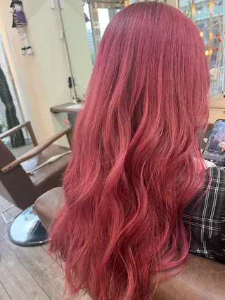 カラー 戸川 紗良のヘアスタイル
