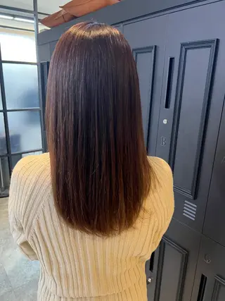 セミロング ⭐️縮毛矯正特化 小松邦彦⭐️のヘアスタイル
