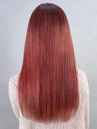 セミロング カラー ITbyALBUM 中野店のヘアスタイル