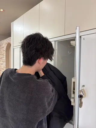 パーマ メンズ CREA渋沢 モデル募集🌺アイナのヘアスタイル