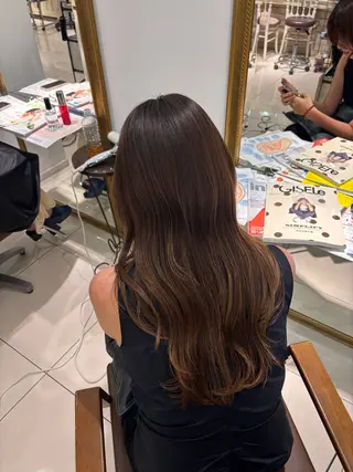 縮毛・髪質改善🩰 mai🐰ྀི🤍のヘアスタイル