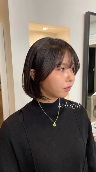 ショート ♡レイヤーボブ パーマ/うらら♡のヘアスタイル
