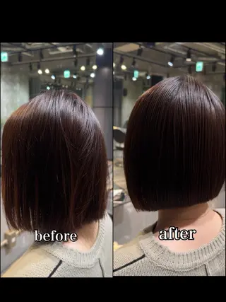 ショート 縮毛矯正/ 髪質改善 こうきのヘアスタイル