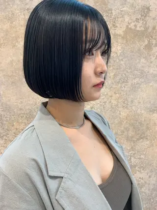 ショート カラー パーマ ヘアアレンジ ショートカット fropeのヘアスタイル