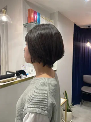 ショート レイヤー♡ 石川優奈のヘアスタイル