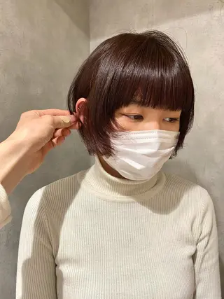 ショート カラー 🍃ショートヘア🍃 北林春樹のヘアスタイル