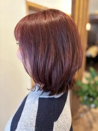 ミディアム sage 井上のヘアスタイル