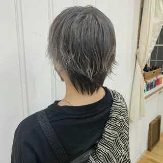 ミディアム 似合わせカラーの達人 ダブルカラー/森栄範のヘアスタイル