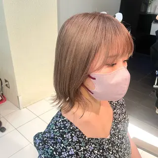 ショート カラー 透明感カラー/ 寺田千雅子のヘアスタイル